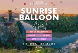 Bristol Balloon Fiesta: Sunrise Ascent at Clifton Observatory