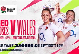 Women’s Six Nations Red Roses v Wales poster