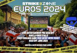 Euros 2024 England vs Serbia Live on The Big Screen at Bristol & Bath Science Park