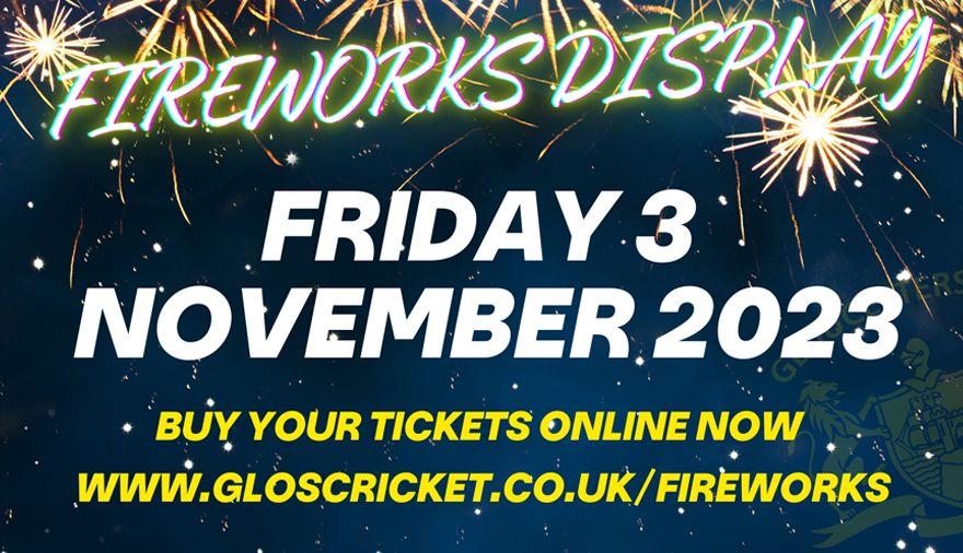 Fireworks Display at Gloucestershire County Cricket Club
