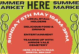 HERE Summer Market at Arnos Vale Cemetery