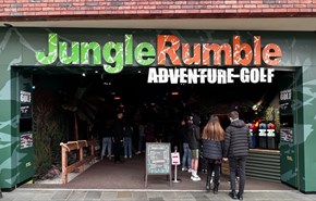 Jungle Rumble Adventure Golf exterior