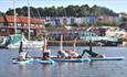 Practice yoga on the water with SUP Bristol
