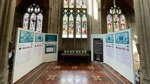 Stained Glass Competition Exhibition at St Mary Redcliffe
