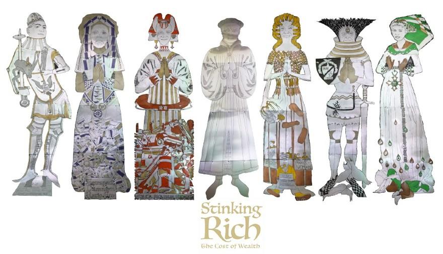 Stinking Rich: The Cost of Wealth at Centrespace Gallery
