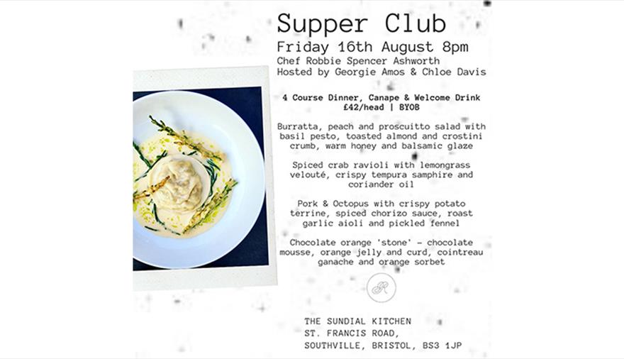 Supper Club at The Sundial Kitchen

