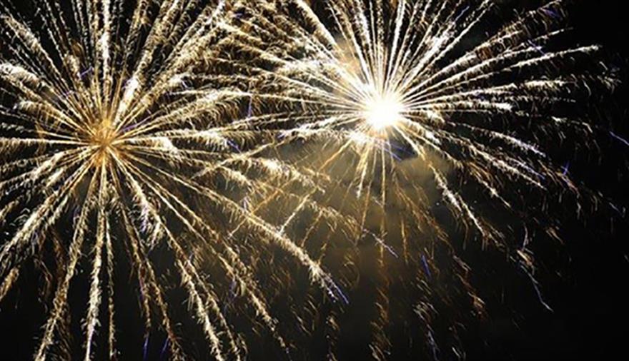 Fireworks at Weston-super-Mare Cricket Club