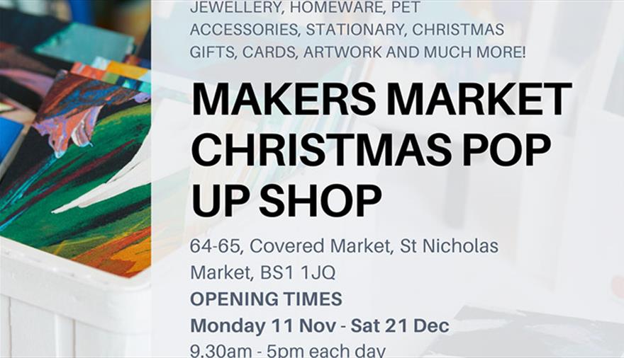 Makers Market - Christmas Pop up Shop