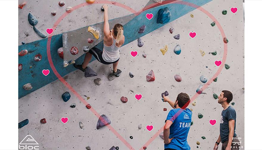 Valentine's Day at Bloc Climbing Centre