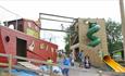 Outdoor playground at Noah's Ark Zoo Farm
