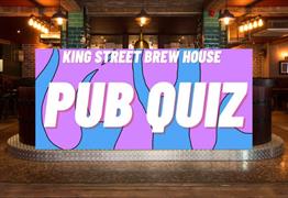 Weekly Pub Quiz at King Street Brew House
