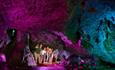 Family in Wookey Hole Caves