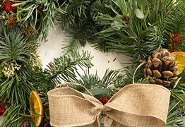 Christmas Wreath Making at Old Down Estate