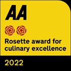 AA 2 Rosettes Award for Culinary Excellence.