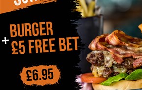 Burger & free bet
