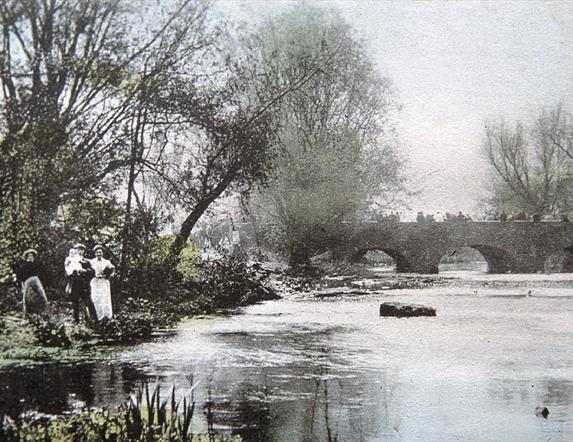 old photograph taken at Dervock