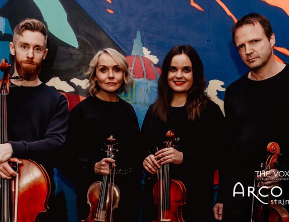 A photograph of Arco String Quartet.