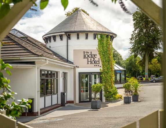 exterior of The Lodge Hotel