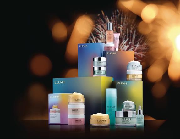 Various Elemis skincare products