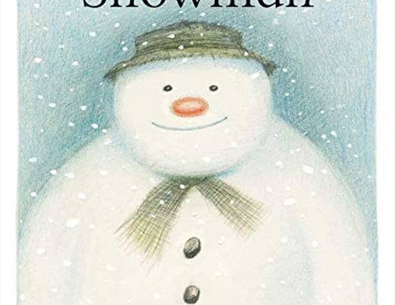 Image of a illustrated snowman smiling and wearing a green checked scarf and a green hat.