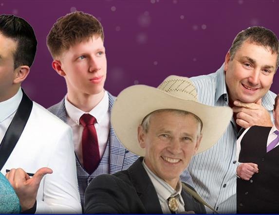 Image showing the different performers who are taking part in this Country Chirstmas music show