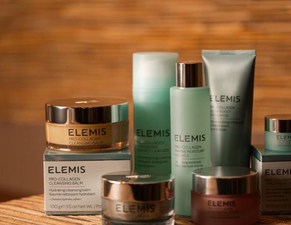 Elemis health care products.