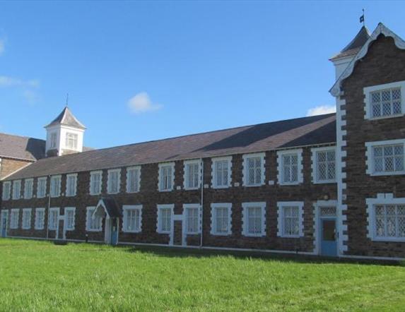 The limavady workhouse in daytime.