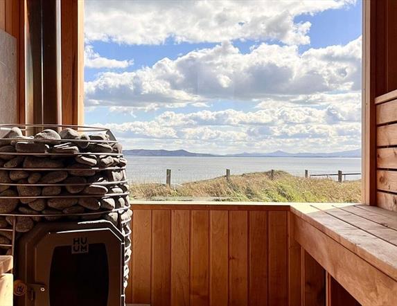 View from Sauna and Sea