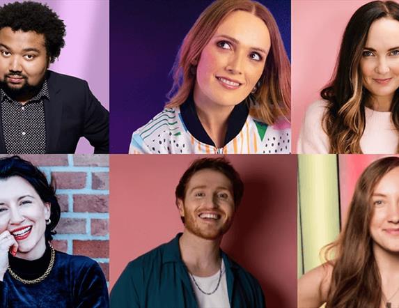 Comedians working with Stitches comedy club.