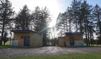 Log Cabins at Fairy Glen