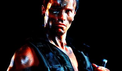 poster art for Commando movie 