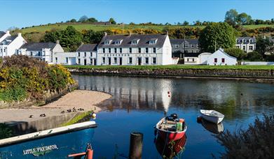 Cushendun harbour