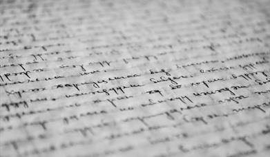 Image  showing a page with writing