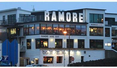exterior of Ramore Restaurant
