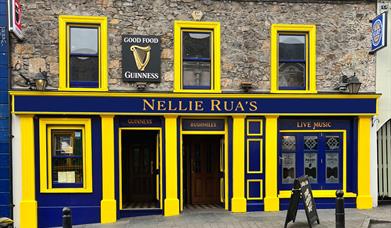 exterior of Nellie Rua's bar in Ballycastle