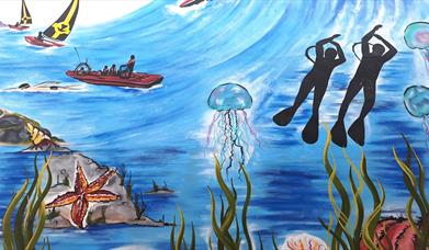 Portrush Mural