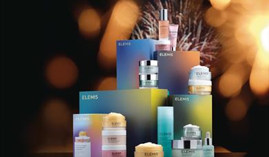 Various Elemis skincare products