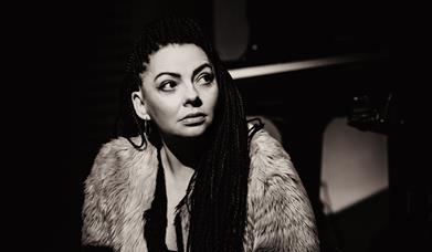 ruth mcginley in black and white