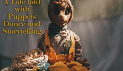 Image  showing the fisherman puppet