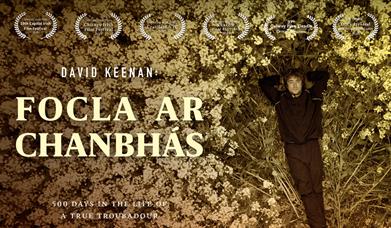 promotional poster for David Keenan's Focla ar Chanbhás