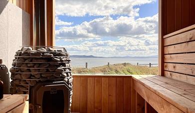 View from Sauna and Sea