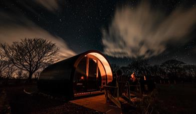 Black Knowe, Luxury Glamping, Ballycastle
