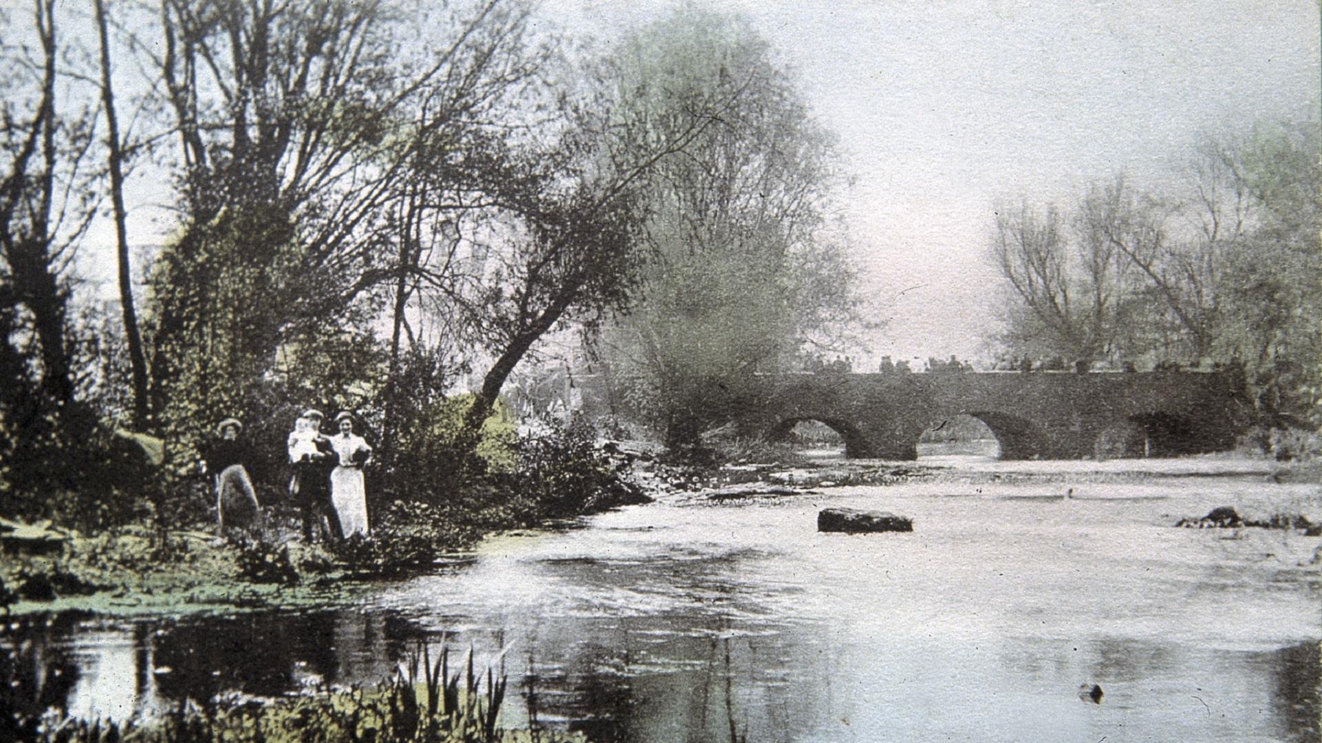 old photograph taken at Dervock