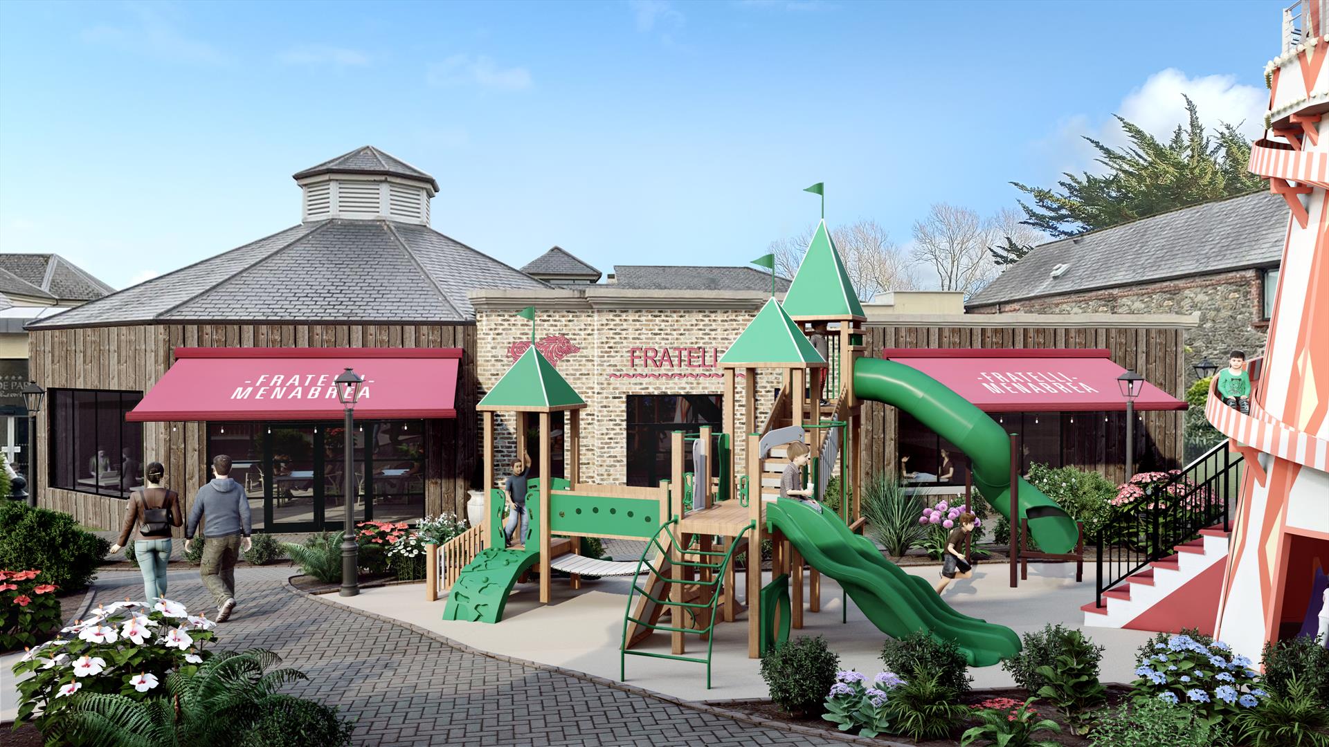 exterior of Fratelli Restaurant