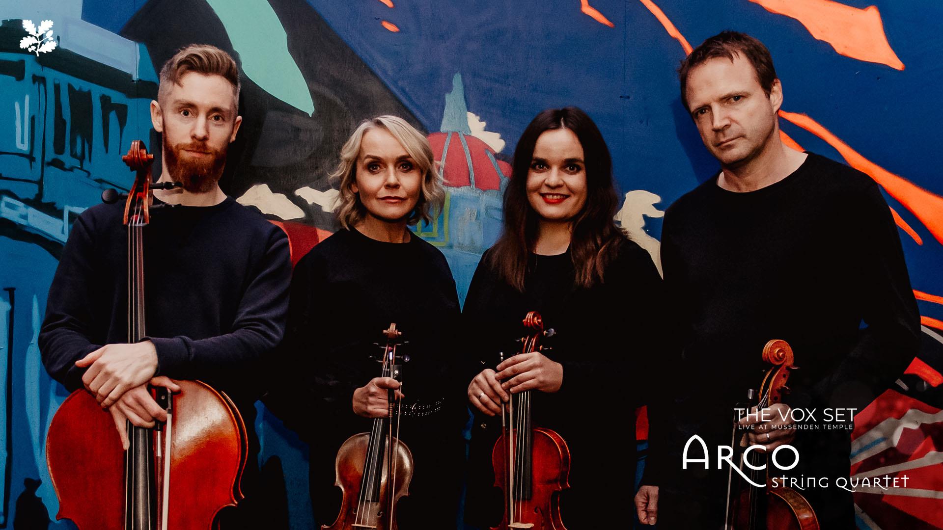 A photograph of Arco String Quartet.