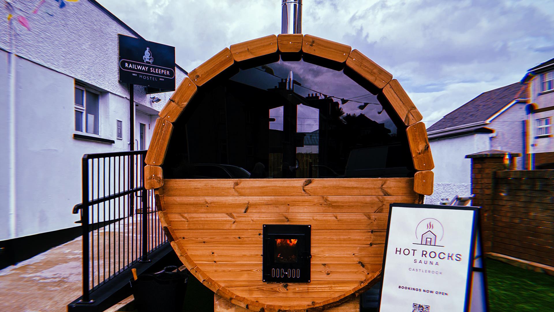 Hot Rocks Sauna Castlerock
