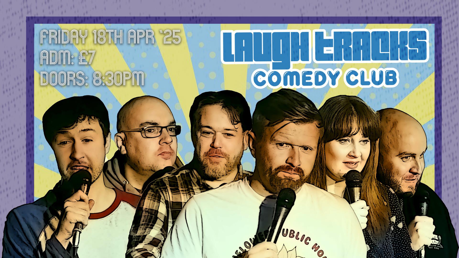 Line Up for Laugh Tracks Comedy