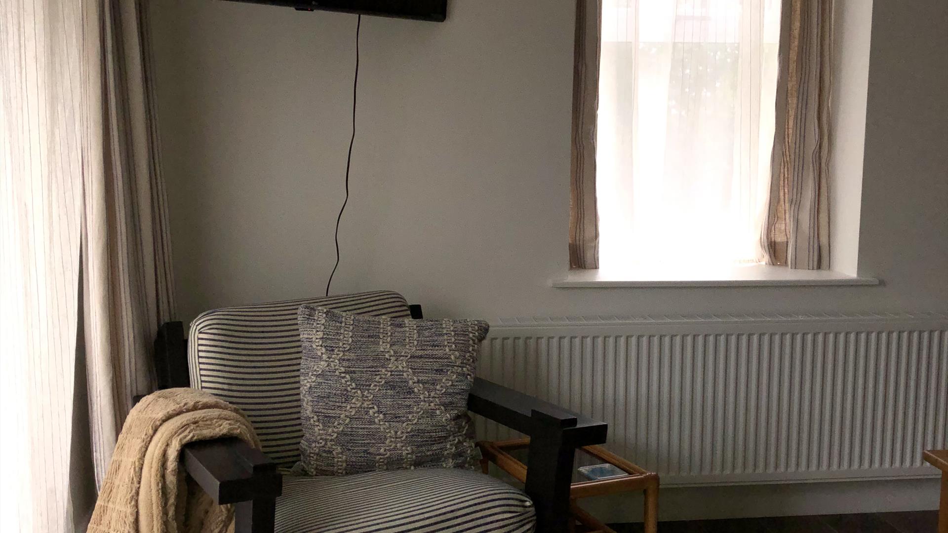 Chair and TV