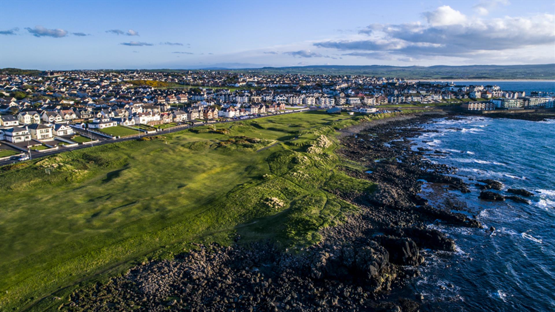 view of Ballyreagh Golf Course in Portstewart