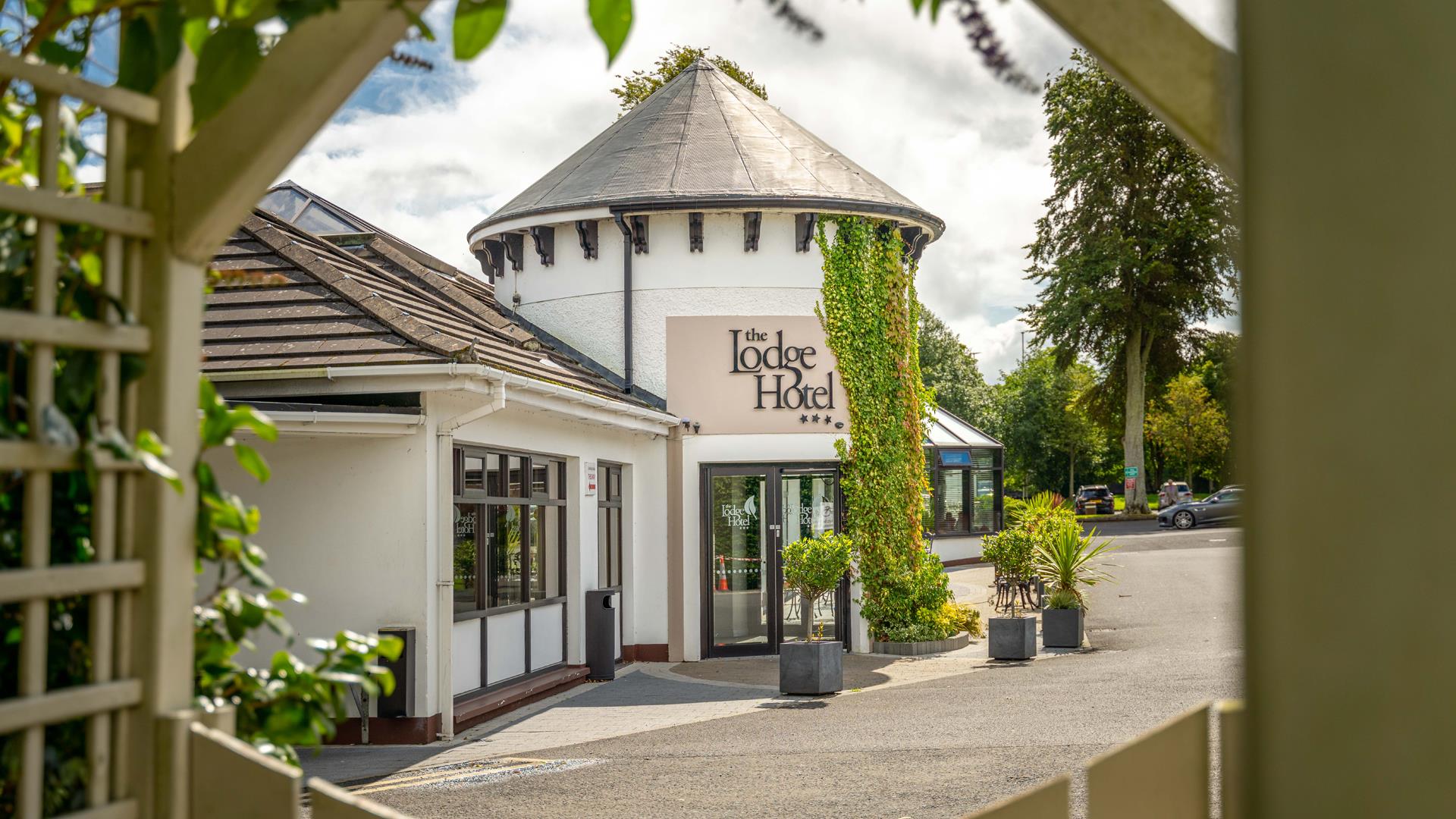 exterior of The Lodge Hotel
